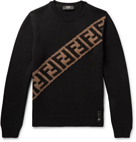 buy fendi logo sweater|vintage fendi sweater.